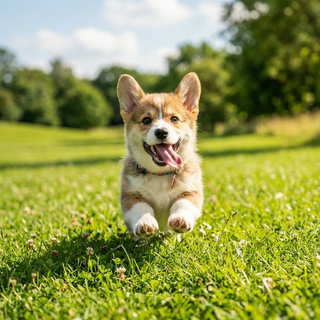 Щенок корги